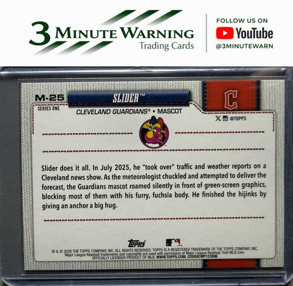 2026 Topps #M-25 Slider Mascots
