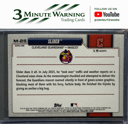 2026 Topps #M-25 Slider Mascots