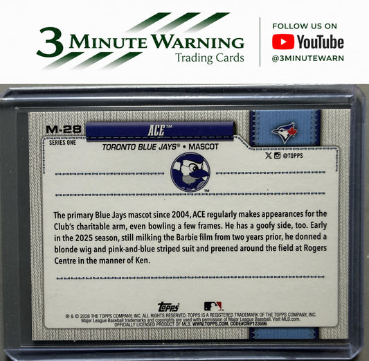 2026 Topps #M-28 ACE Mascots
