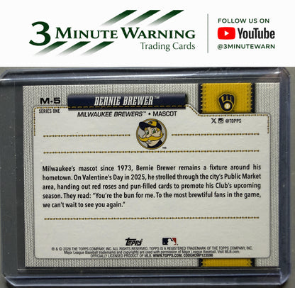 2026 Topps #M-5 Bernie Brewer Mascots
