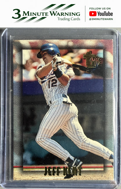 1995 Topps Embossed #9 Jeff Kent