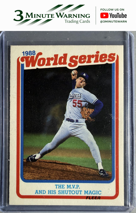 1989 Fleer #11 The MVP and His Shutout Magic World Series