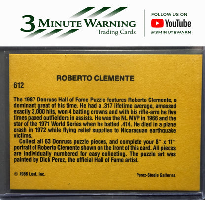 1987 Donruss #612 Roberto Clemente