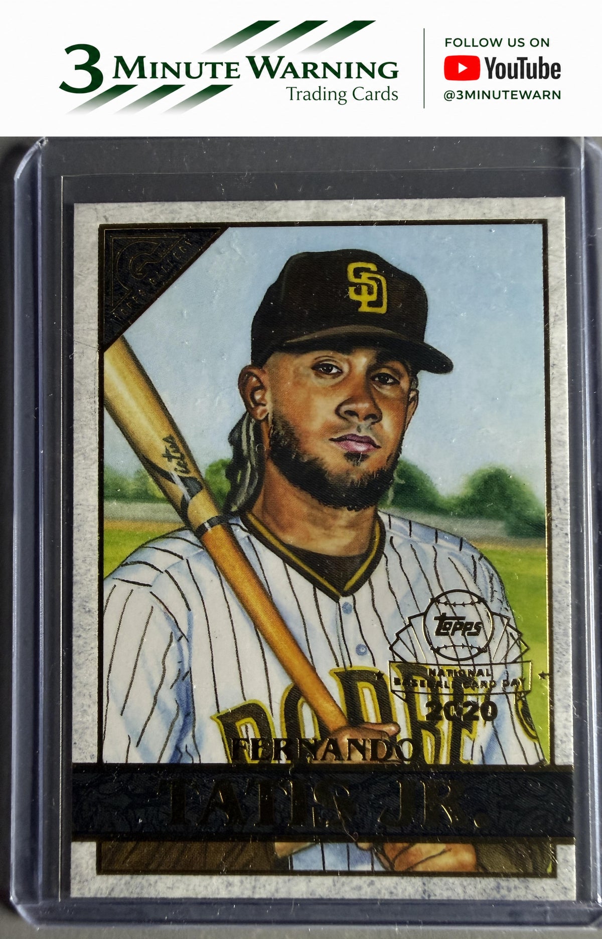 2020 Topps Chrome #GP-3 Fernando Tatis Jr. Topps Gallery NBCD Preview