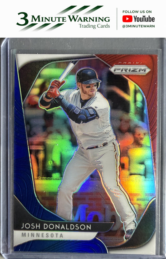2020 Panini Prizm #229 Josh Donaldson Red, White and Blue Prizm