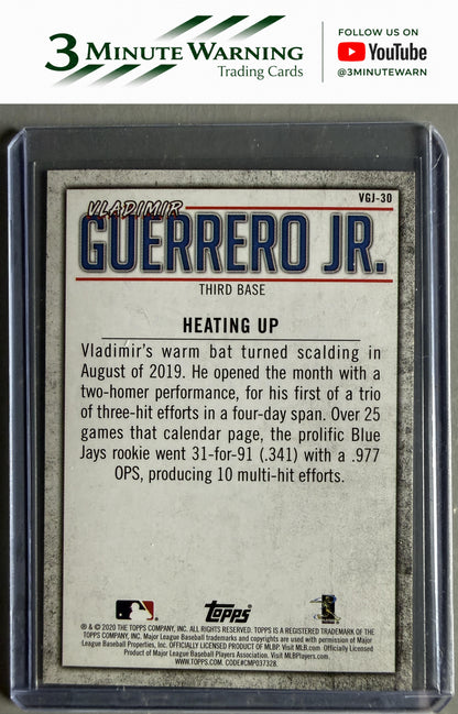 2020 Topps #VGJ-30 Vladimir Guerrero Jr. Player Highlights Vladimir Guerrero Jr.