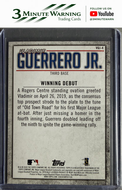 2020 Topps #VGJ-4 Vladimir Guerrero Jr. Player Highlights Vladimir Guerrero Jr.