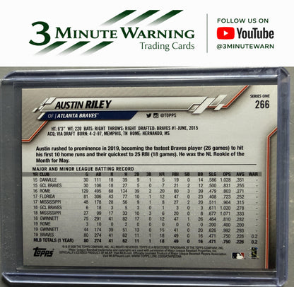 2020 Topps #266 Austin Riley