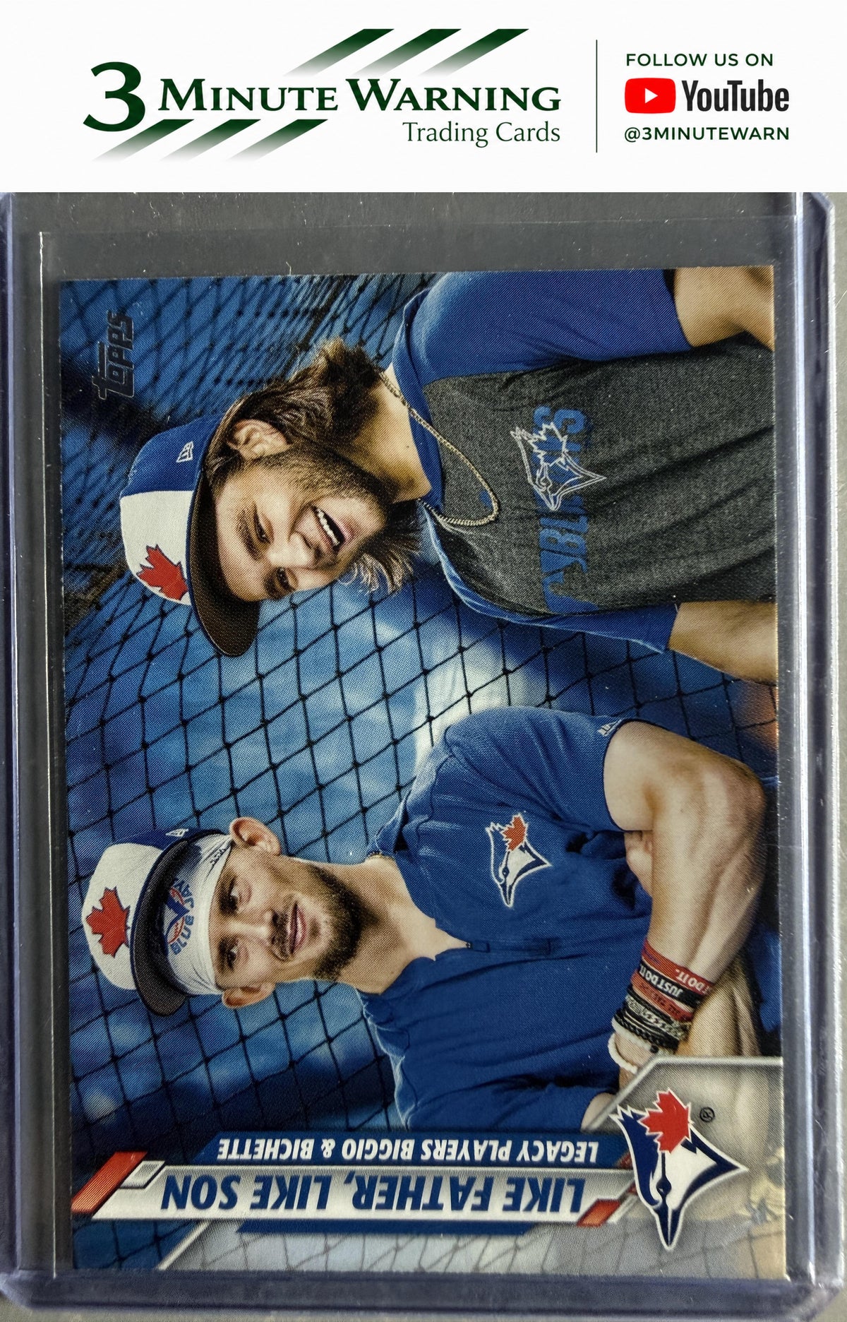 2020 Topps #61 Like Father, Like Son