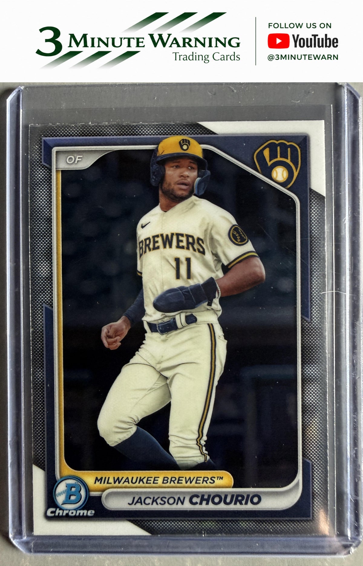 2024 Bowman #BCP-140 Jackson Chourio Chrome Prospects