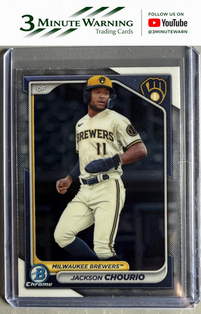 2024 Bowman #BCP-140 Jackson Chourio Chrome Prospects