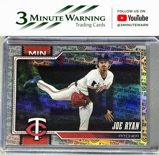 2026 Topps #54 Joe Ryan Opening Day Foil