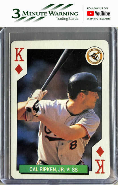 1991 U.S. Playing Card Co. Major League  Playing Cards #K♦ Cal Ripken Jr.