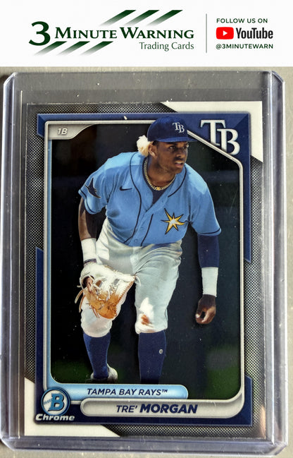2024 Bowman #BCP-126 Tre' Morgan Chrome Prospects