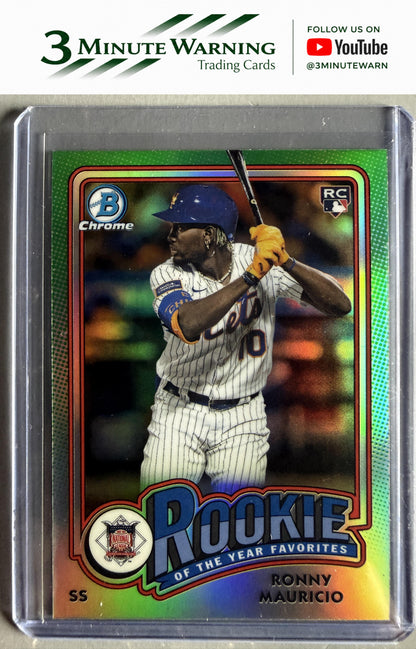 2024 Bowman #ROY-1 Ronny Mauricio Rookie of the Year Favorites