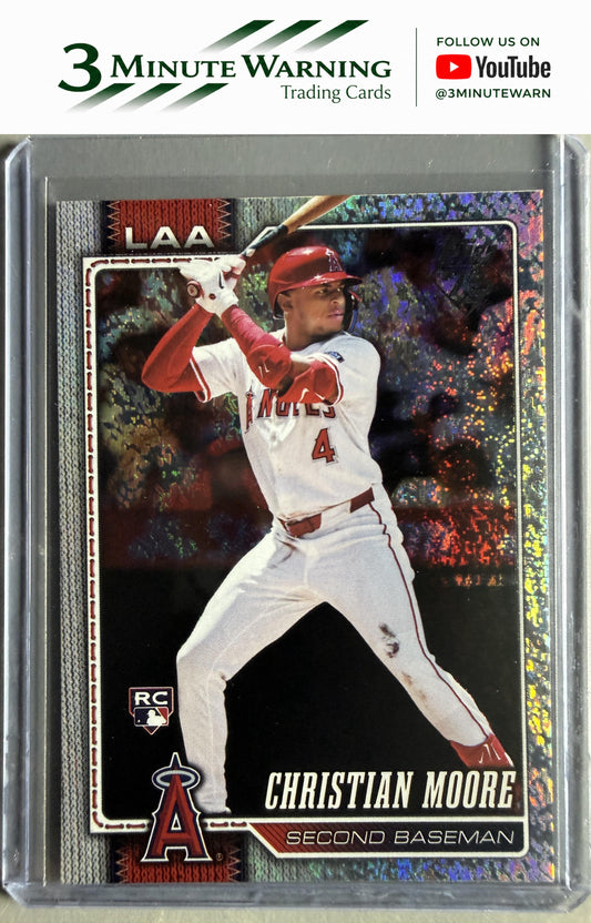 2026 Topps #147 Christian Moore Holo Foil