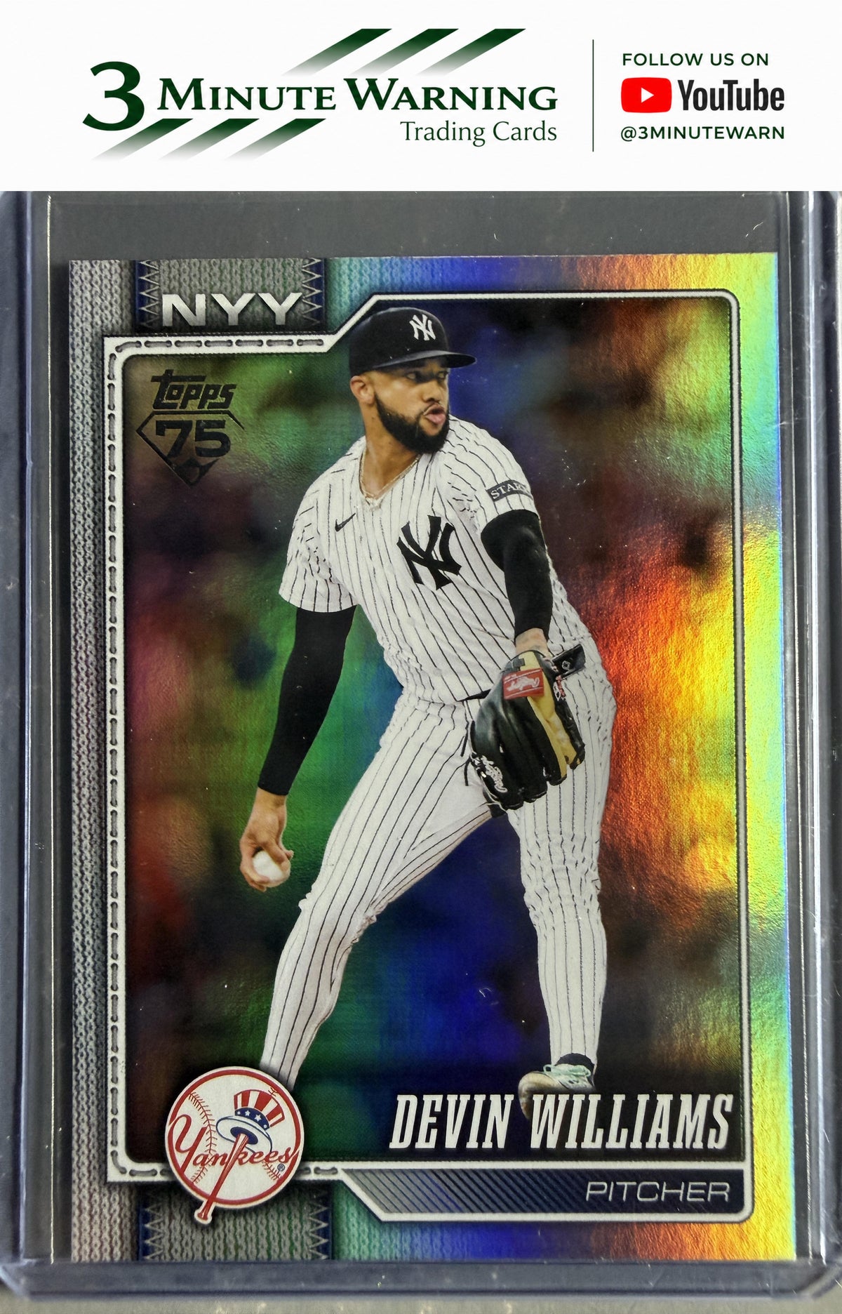 2026 Topps #239 Devin Williams Rainbow Foil