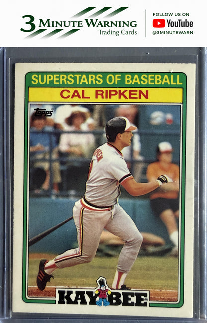 1988 Topps Kay-Bee Superstars of Baseball #25 Cal Ripken