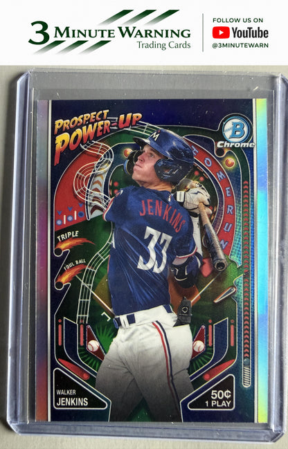 2024 Bowman #PP-1 Walker Jenkins Prospect Power-Up