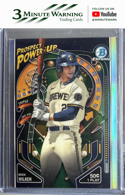 2024 Bowman #PP-7 Brock Wilken Prospect Power-Up