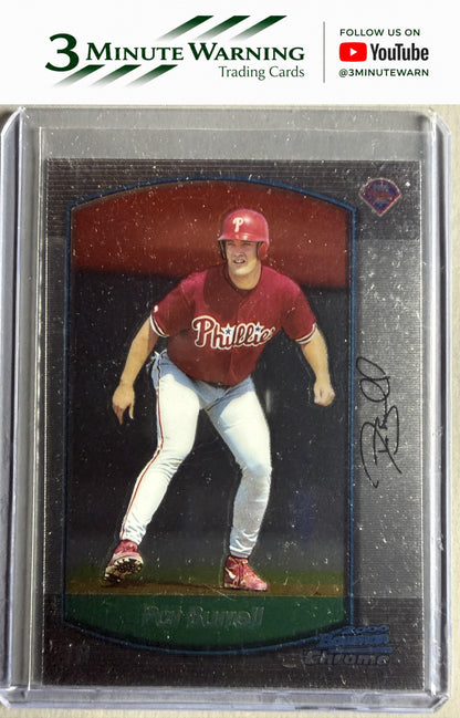 2000 Bowman Chrome #300 Pat Burrell