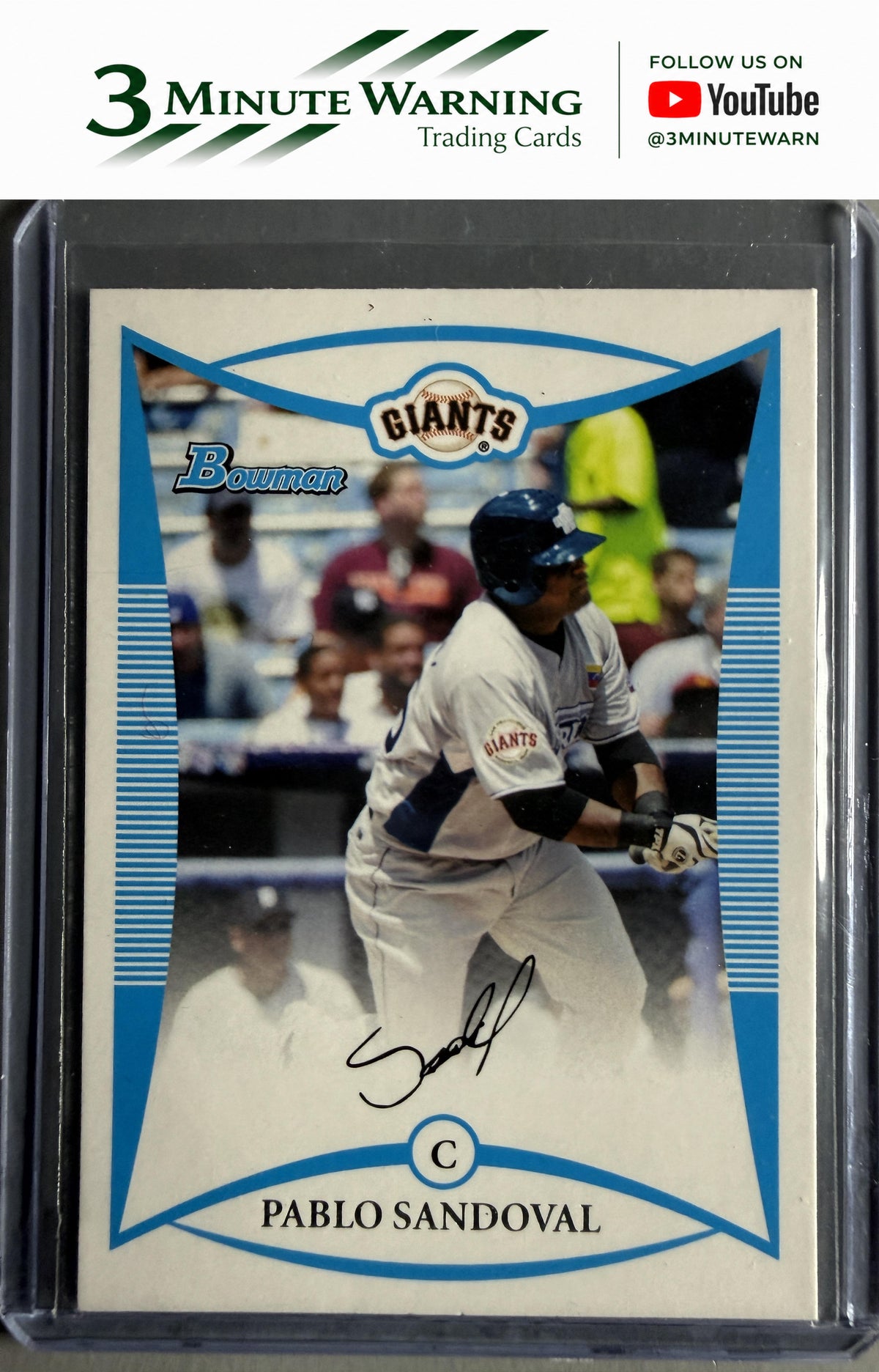 2008 Bowman Draft Picks & Prospects #BDPP84 Pablo Sandoval Prospects