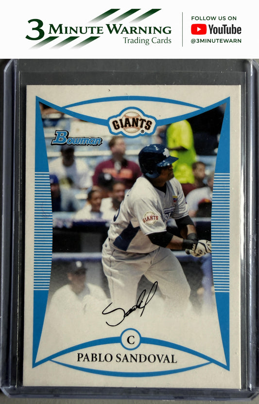 2008 Bowman Draft Picks & Prospects #BDPP84 Pablo Sandoval Prospects