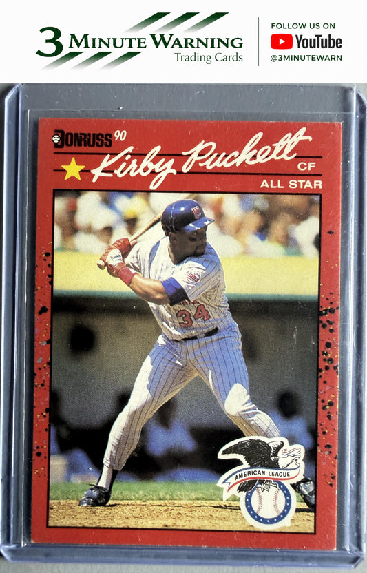 1990 Donruss #683 Kirby Puckett