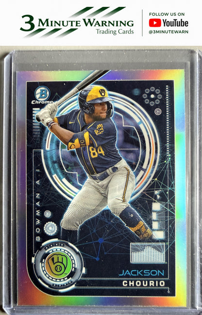 2024 Bowman #BAI-16 Jackson Chourio Bowman A.I.