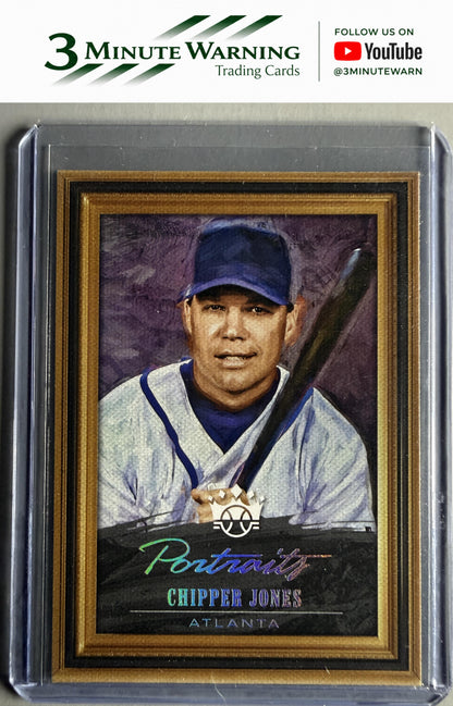 2018 Panini Diamond Kings #P4 Chipper Jones Portraits