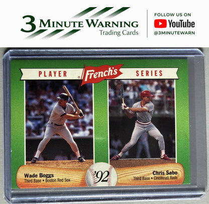 1992 French's #14 Wade Boggs / Chris Sabo