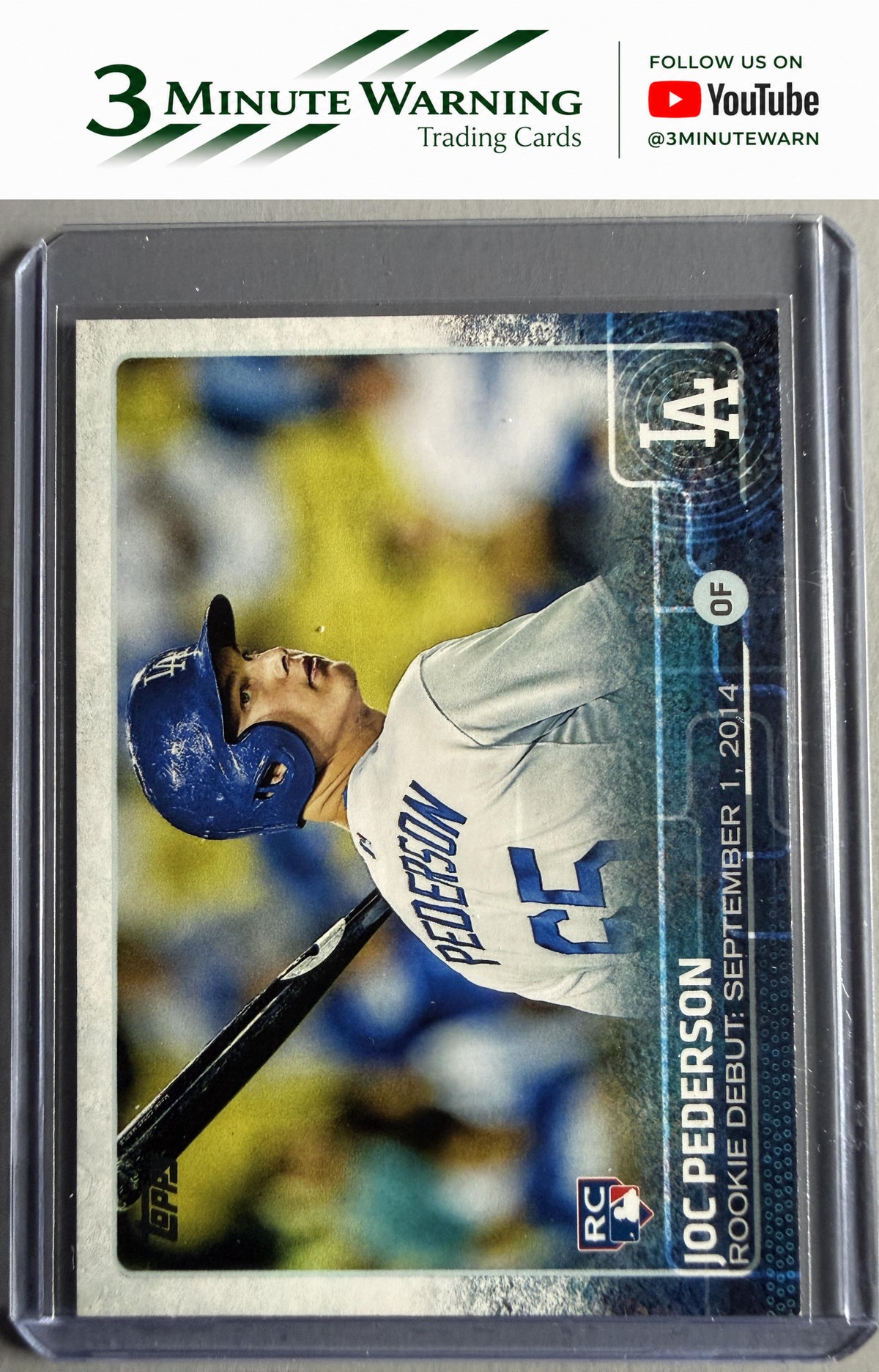 2015 Topps Update #US376 Joc Pederson