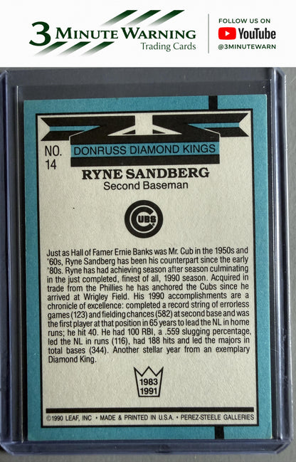 1991 Donruss #14 Ryne Sandberg