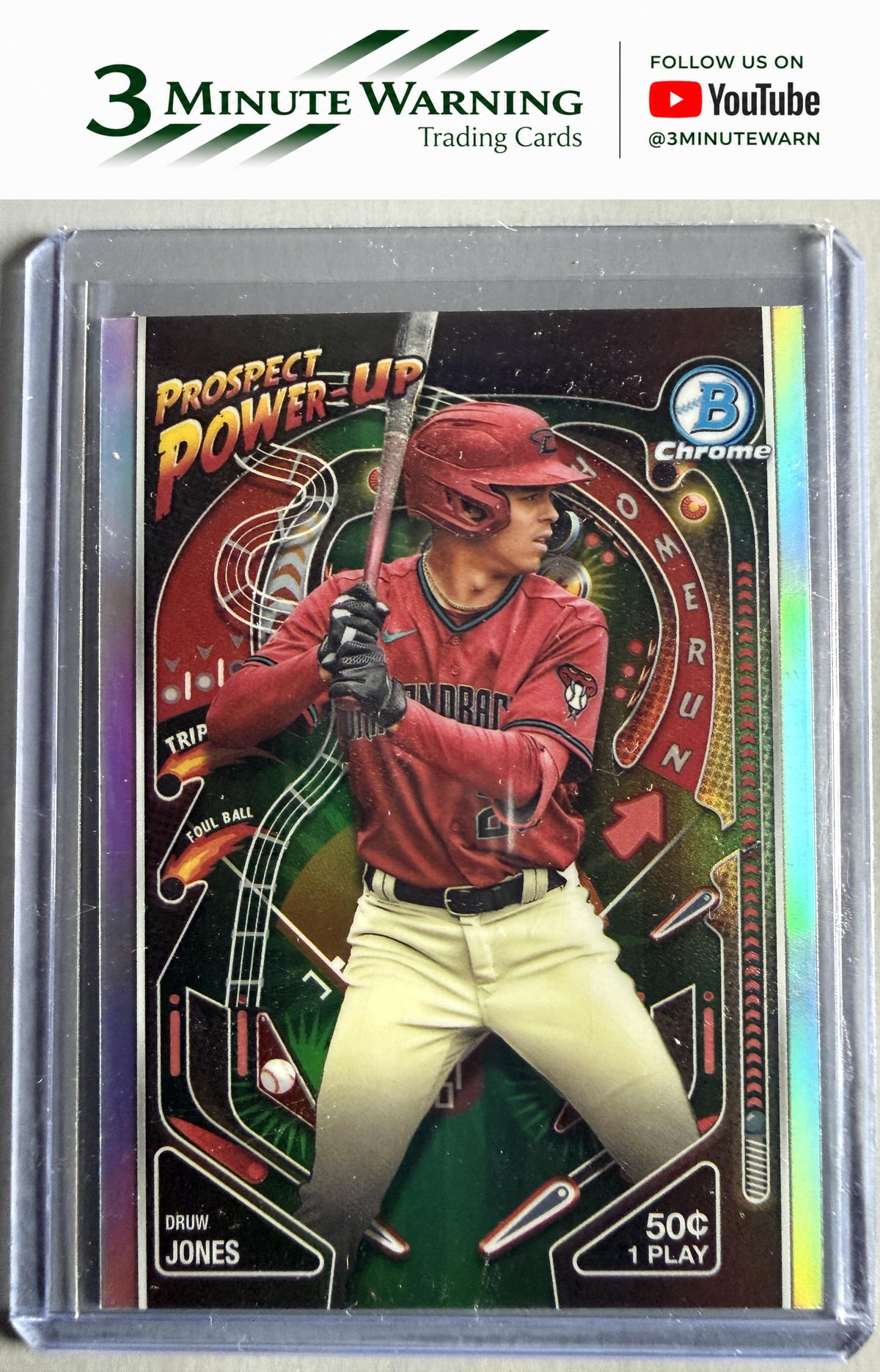2024 Bowman #PP-4 Druw Jones Prospect Power-Up
