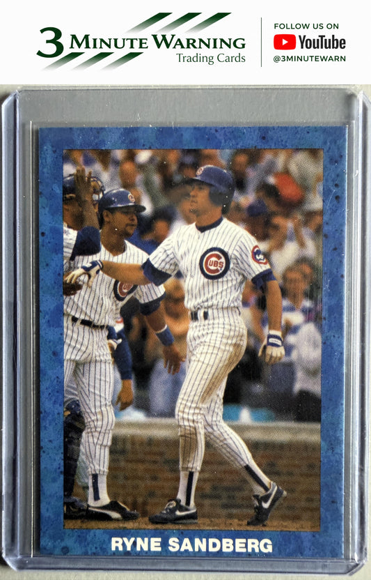 1990 Ryne Sandberg Blue Border (unlicensed) #NNO Ryne Sandberg