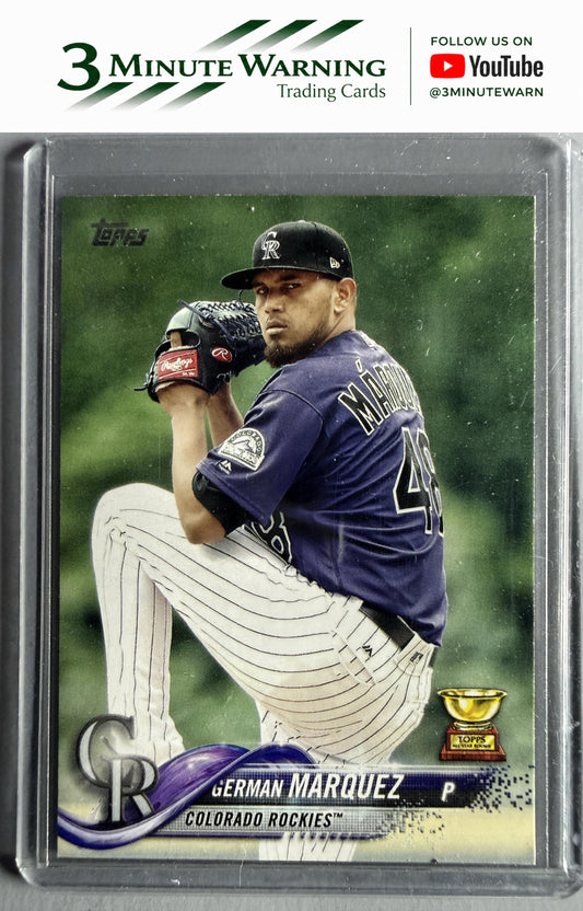 2018 Topps #534 German Marquez