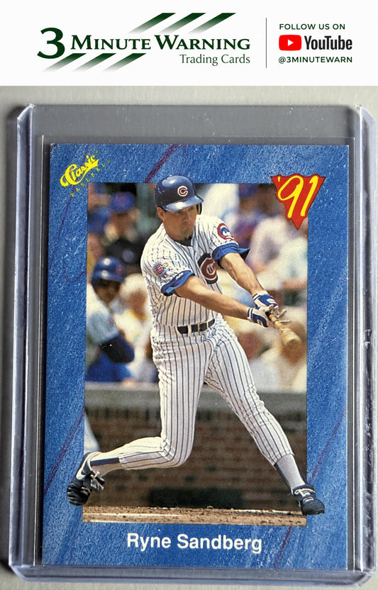 1991 Classic I #T29 Ryne Sandberg