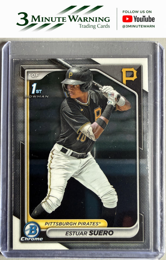 2024 Bowman #BCP-63 Estuar Suero Chrome Prospects