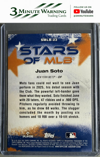 2026 Topps #SMLB-23 Juan Soto Stars of MLB