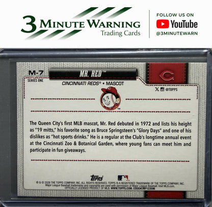 2026 Topps #M-7 Mr. Red Mascots