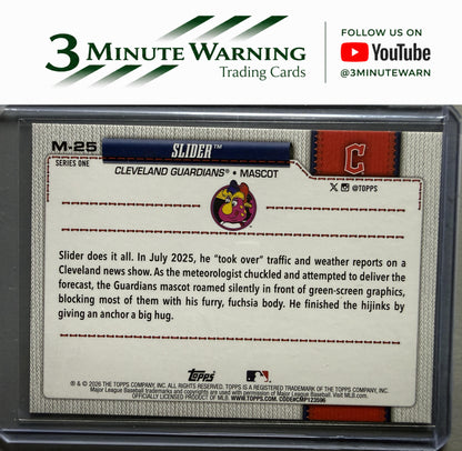 2026 Topps #M-25 Slider Mascots