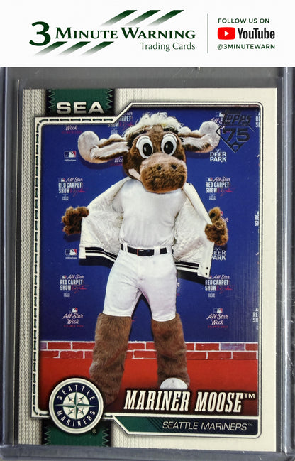 2026 Topps #M-8 Mariner Moose Mascots