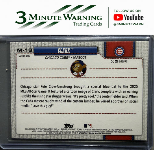 2026 Topps #M-18 Clark Mascots