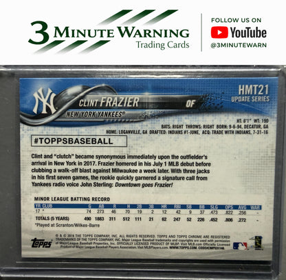 2018 Topps Chrome Update #HMT21 Clint Frazier