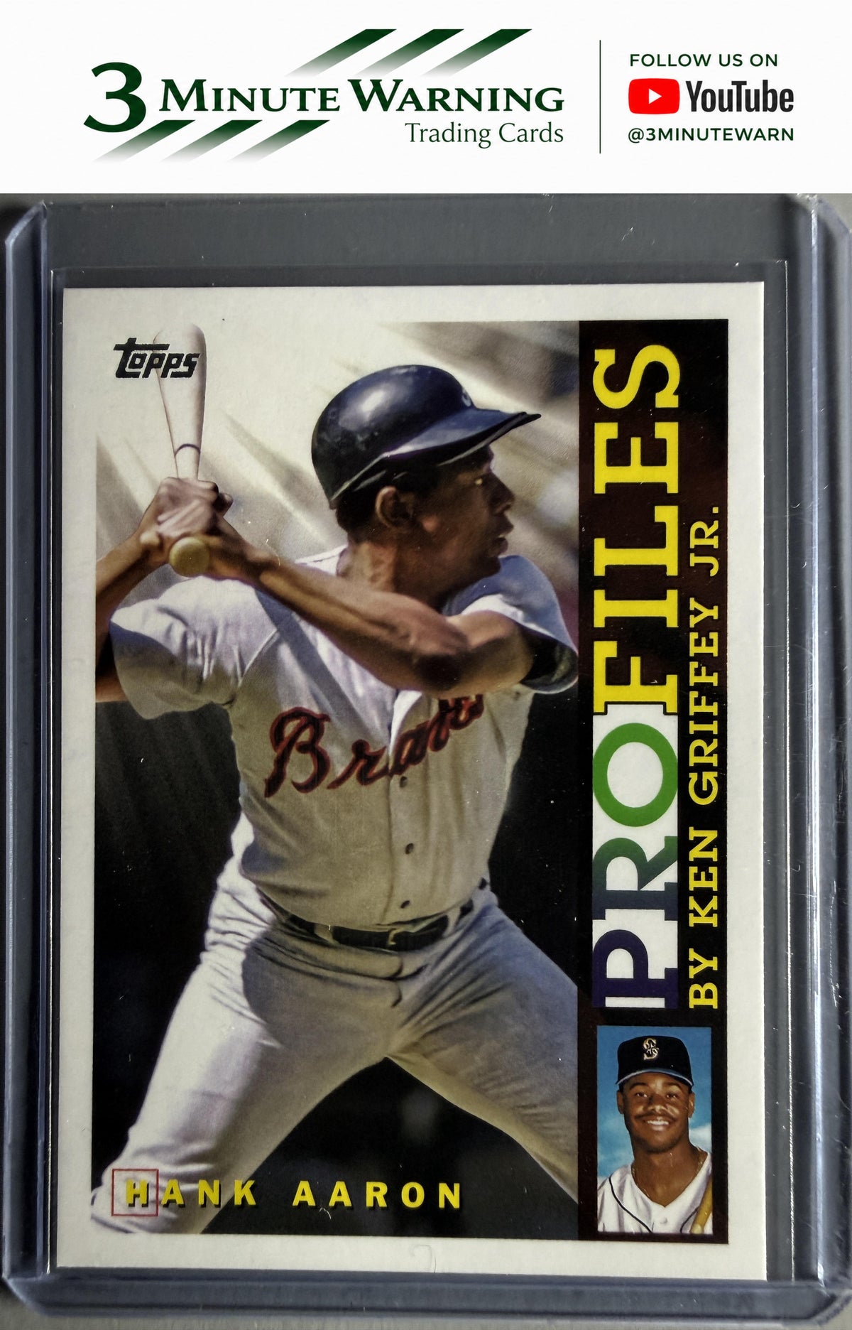 2026 Topps #TP-3 Hank Aaron Profiles