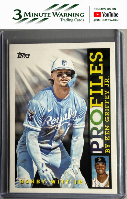 2026 Topps #TP-16 Bobby Witt Jr. Profiles