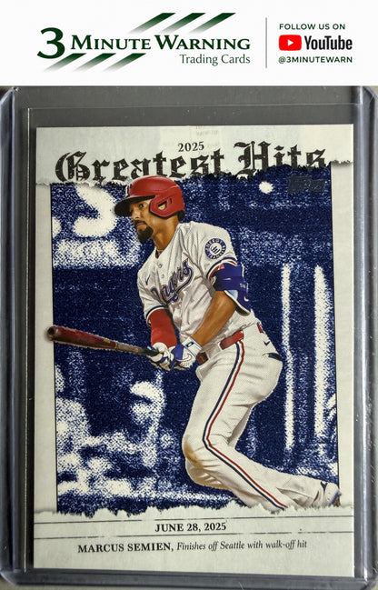2026 Topps #GH-22 Marcus Semien 2025 Greatest Hits
