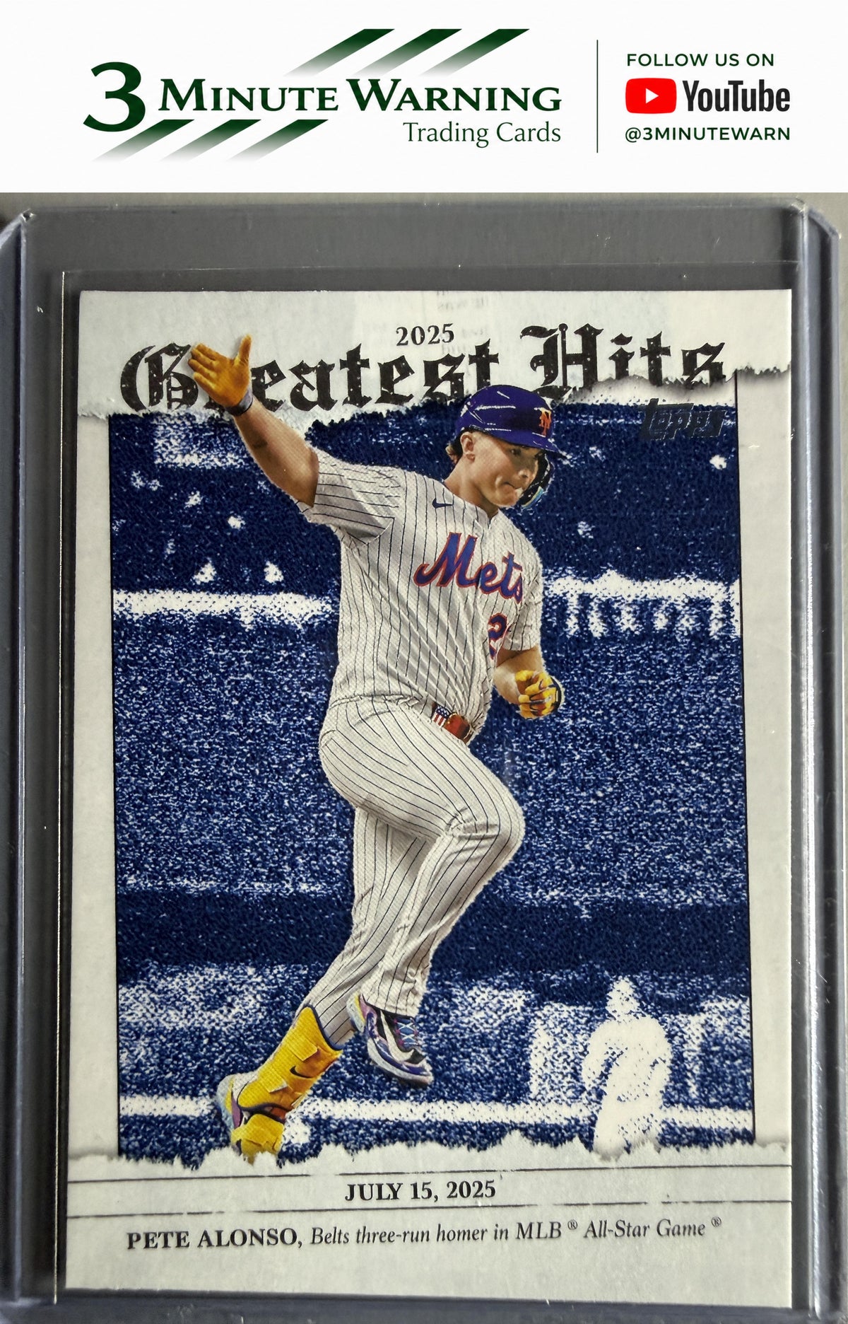 2026 Topps #GH-28 Pete Alonso 2025 Greatest Hits