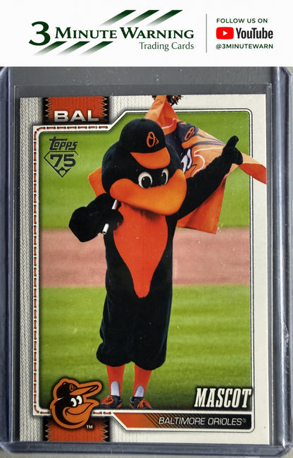 2026 Topps #M-24 Oriole Bird Mascots
