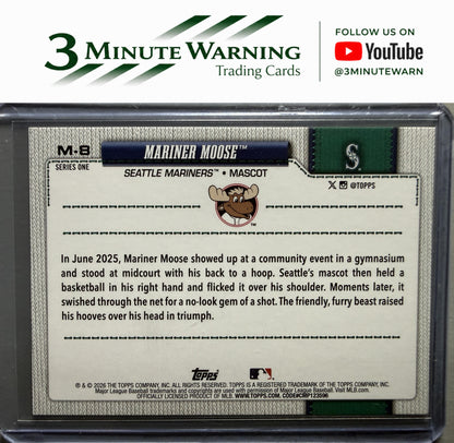 2026 Topps #M-8 Mariner Moose Mascots